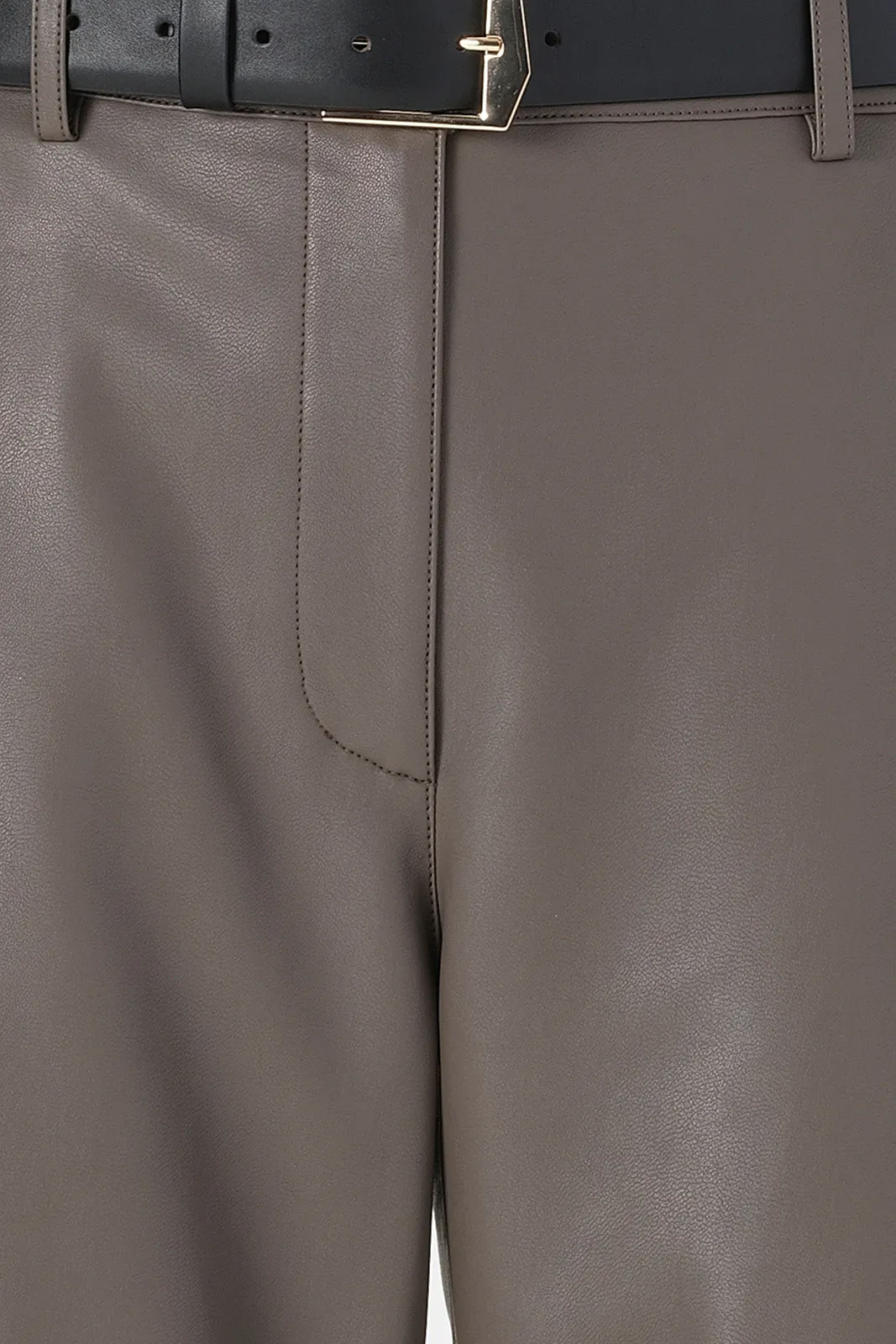 Bri Pant Dark Taupe