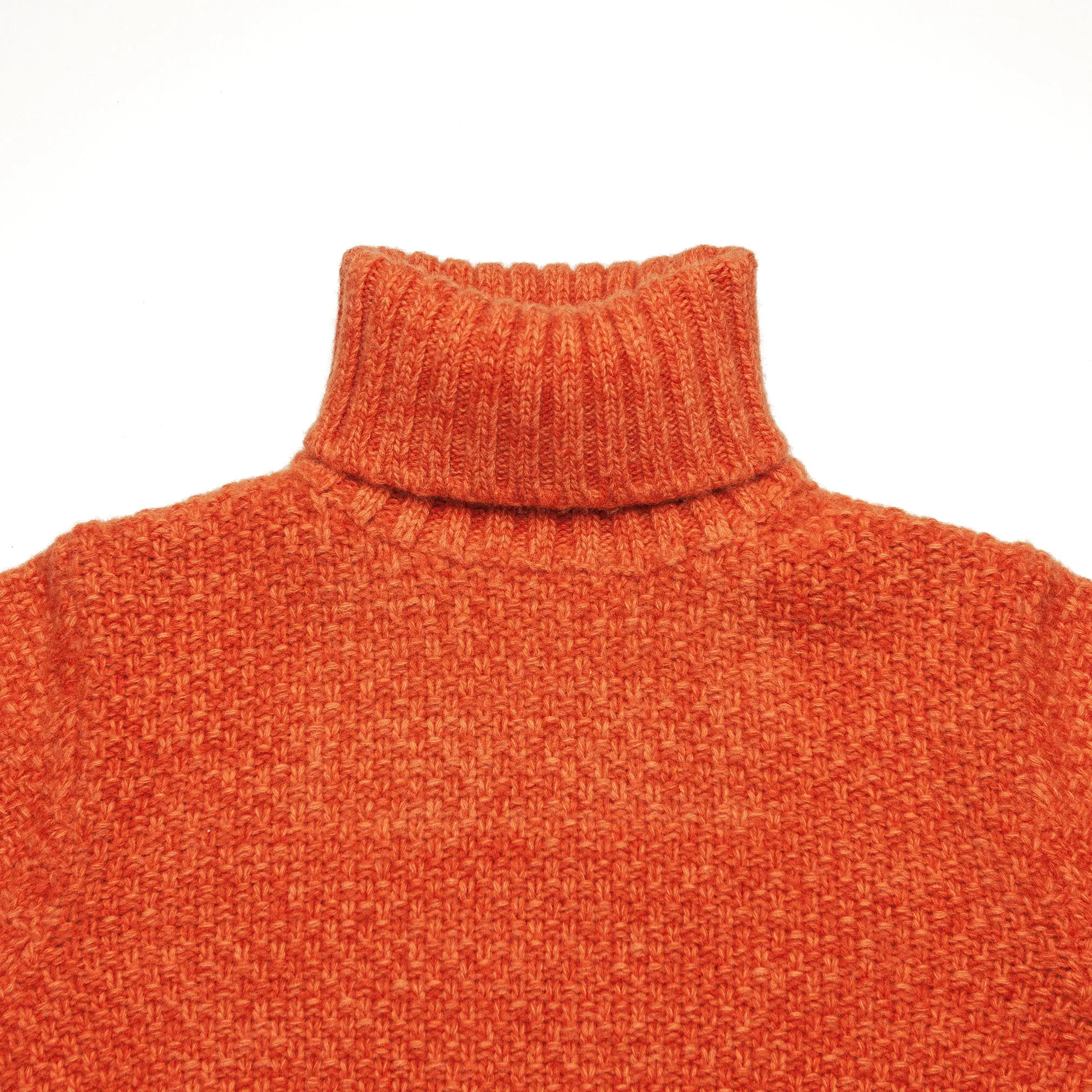 Dolcevita Sweater in Rust