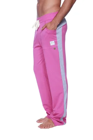 Eco-Track & Yoga Sweat Pant (Berry w/Grey)