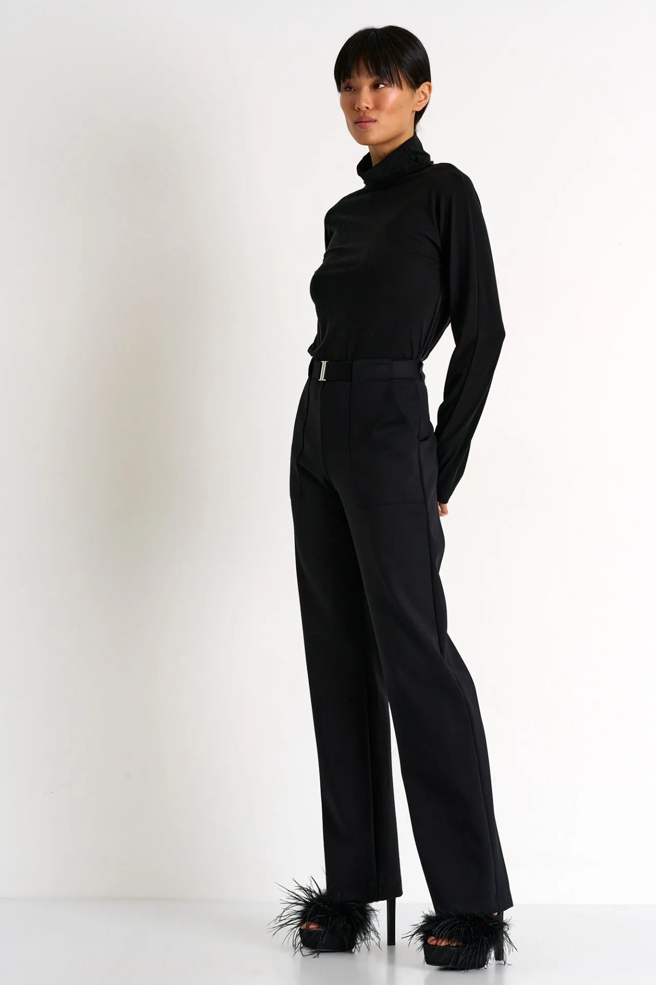 Elegant Belted Pant