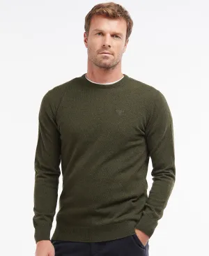 Essential Lambswool Crew Neck Sweatshirt - Seaweed