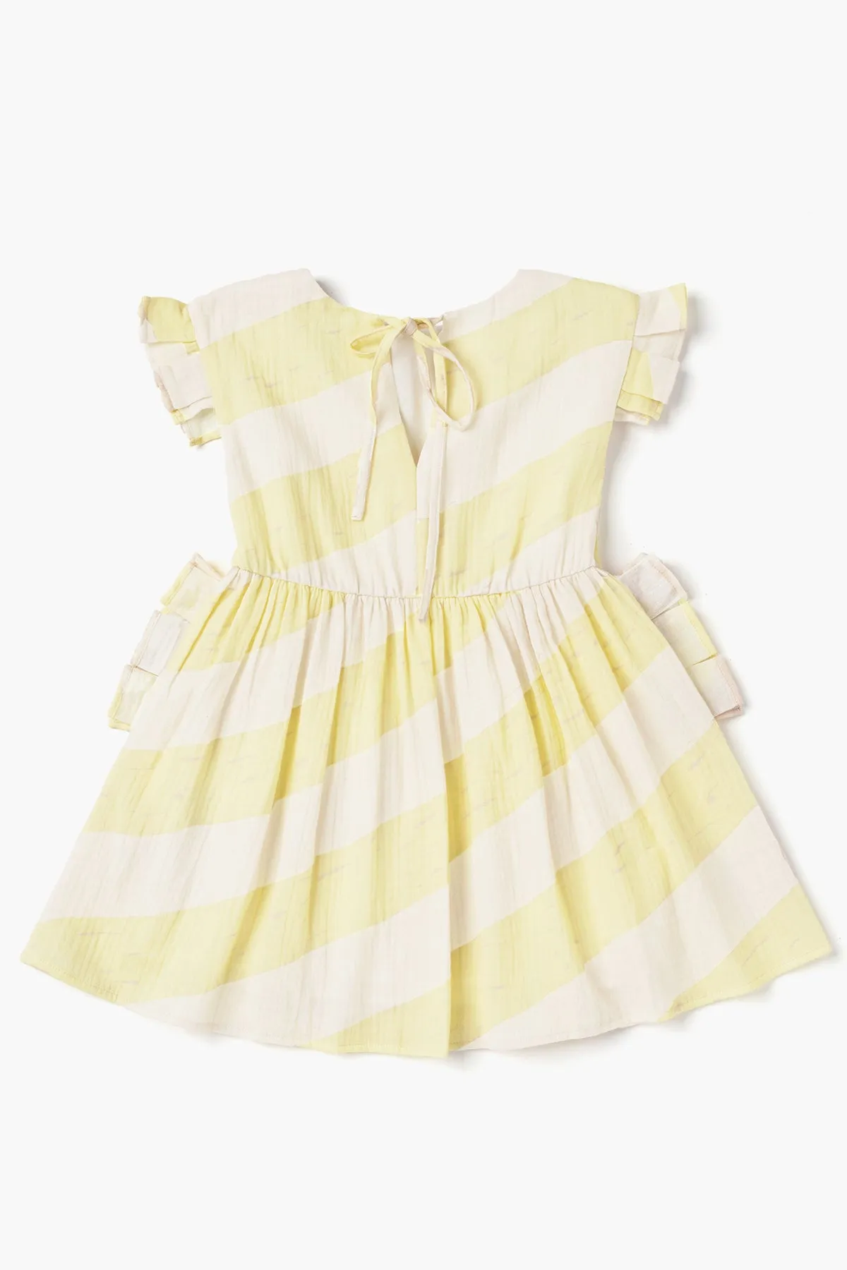 Girls Dress OMAMImini Fit And Flare Yellow