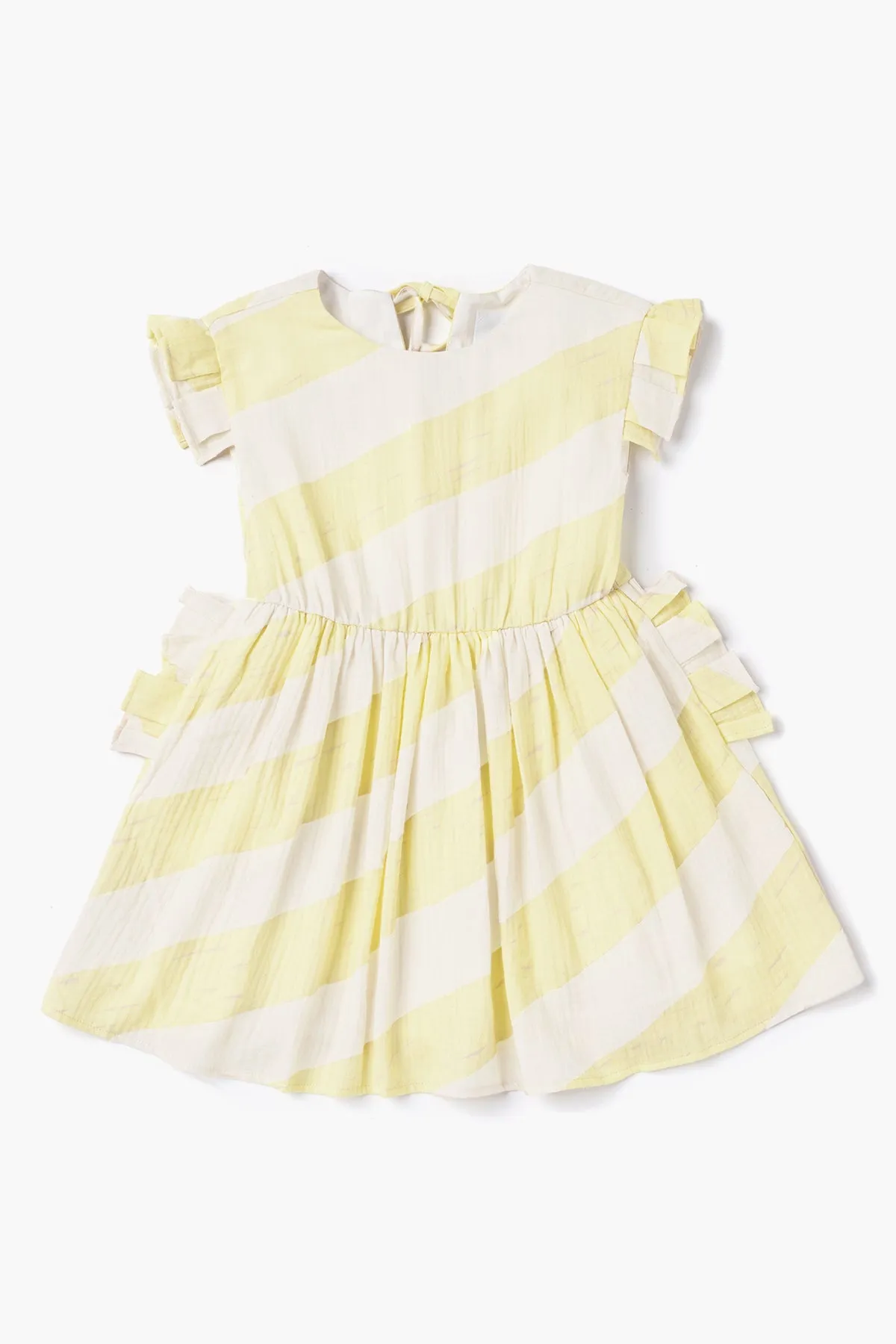 Girls Dress OMAMImini Fit And Flare Yellow