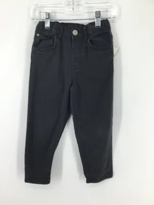 H & M Child Size 4 Gray Solid Pants - boys