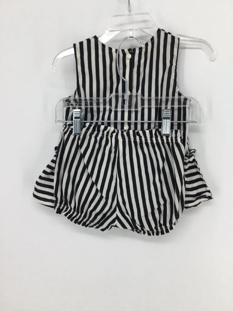 H & M Child Size 9-12 Months Black Outfit - girls