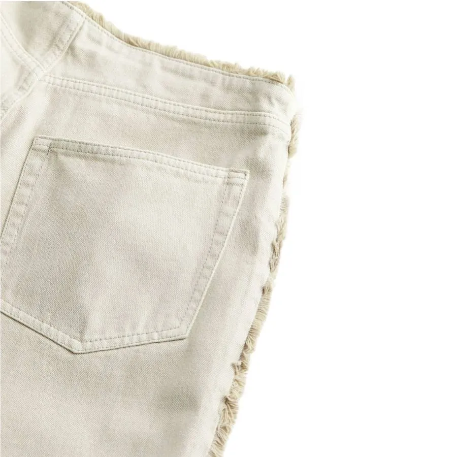 H&M Baggy Low jeans, light beige