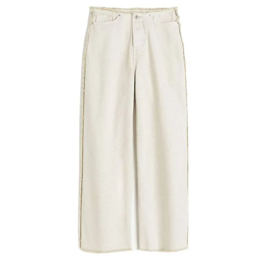 H&M Baggy Low jeans, light beige