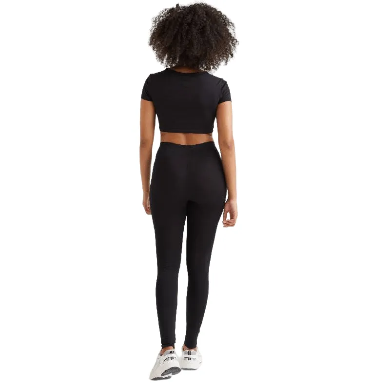 H&M Cotton Jersey Leggings, black