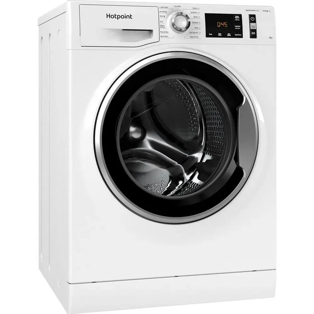 Hotpoint NM11948WSAUK 9kg 1400 Spin Washing Machine, White