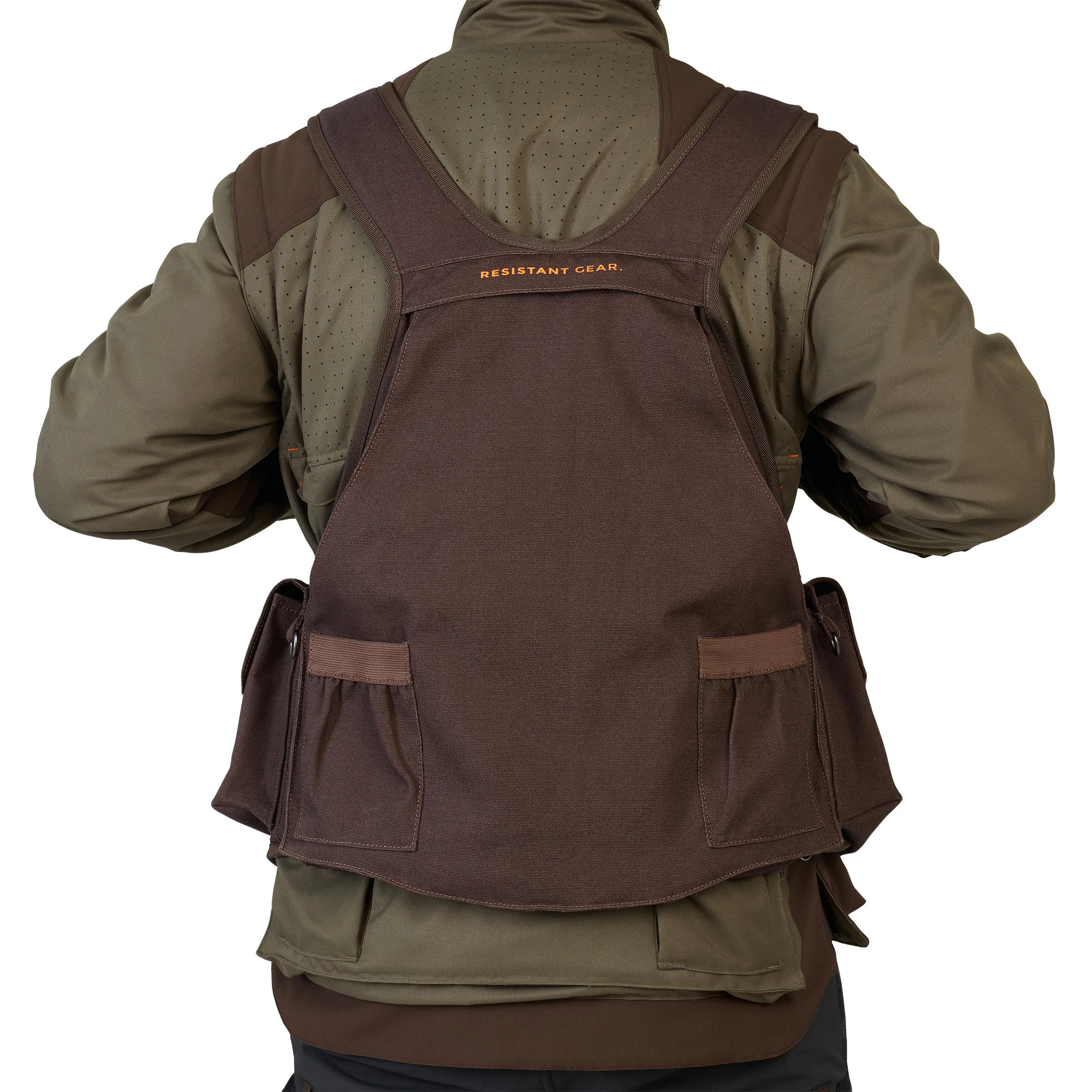 Hunting vest Solognac 900, brown