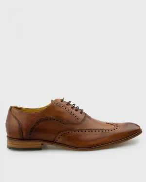 IMASCHI 3480AVITS19 TAN OXFORD BROGUE SHOES