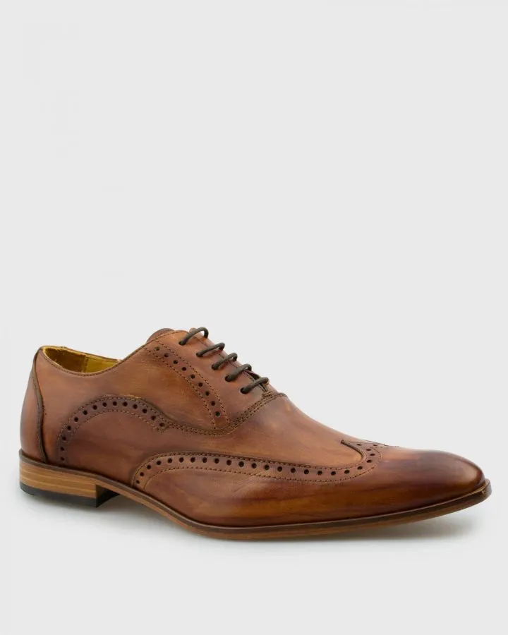 IMASCHI 3480AVITS19 TAN OXFORD BROGUE SHOES