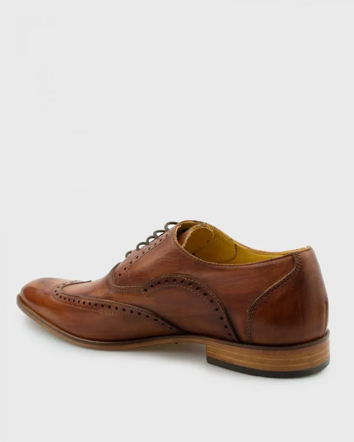 IMASCHI 3480AVITS19 TAN OXFORD BROGUE SHOES