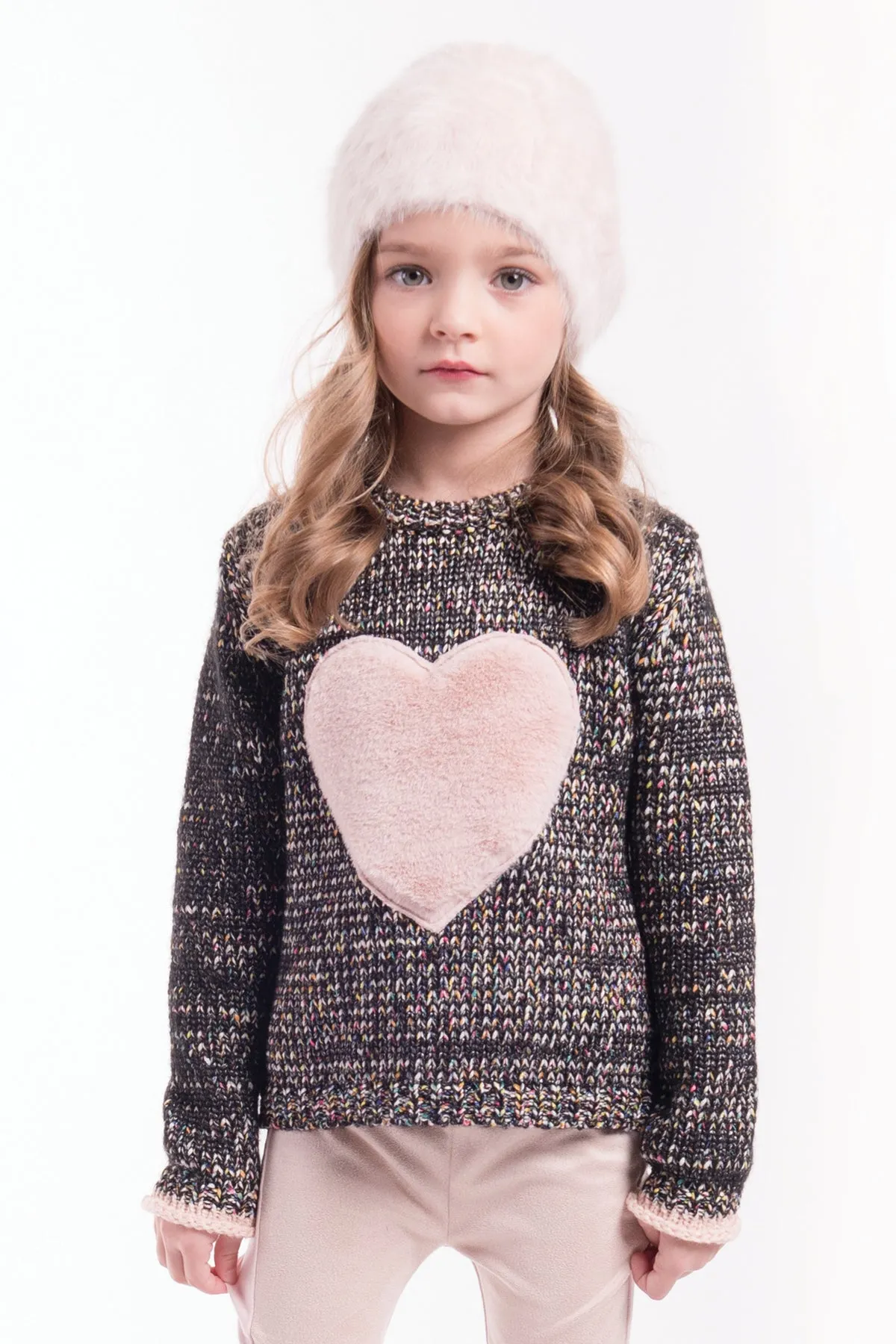 Imoga Grace Girls Sweater - Graffiti (Size 4 left)