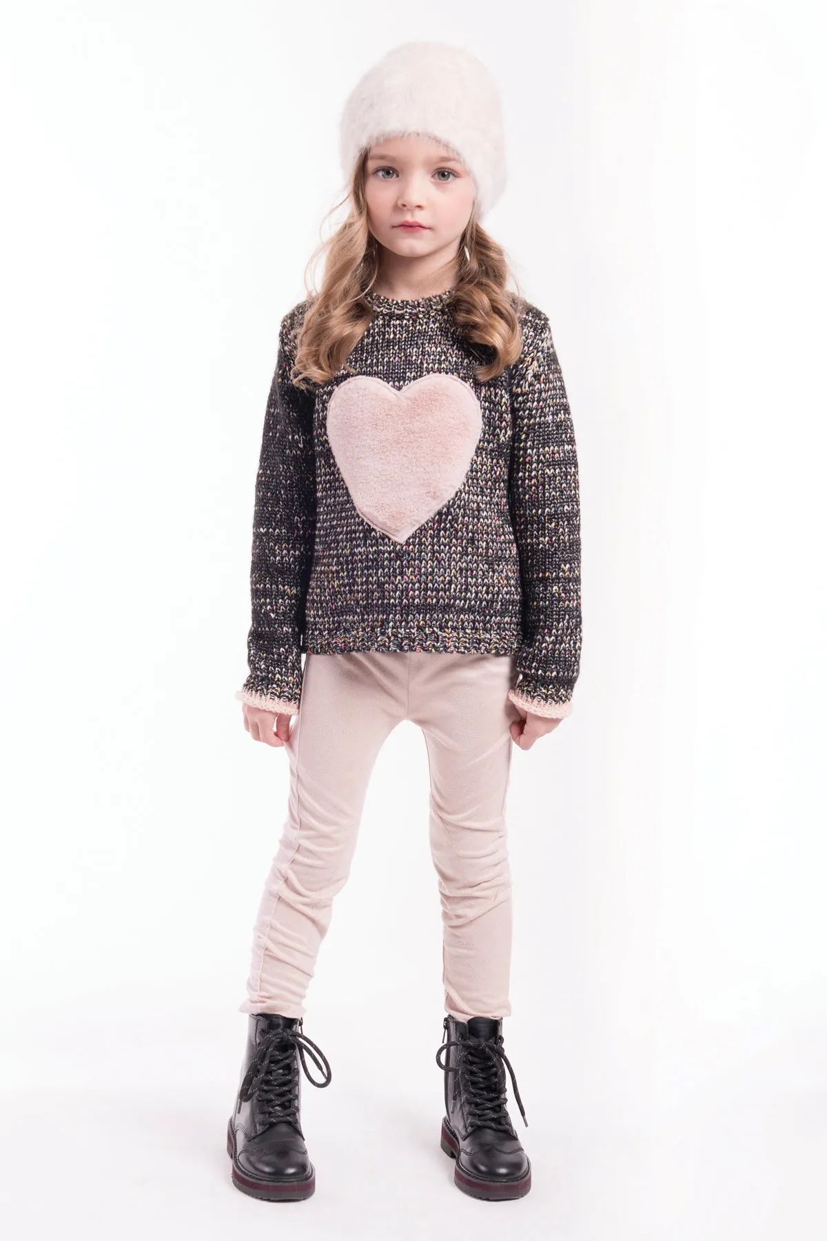 Imoga Grace Girls Sweater - Graffiti (Size 4 left)