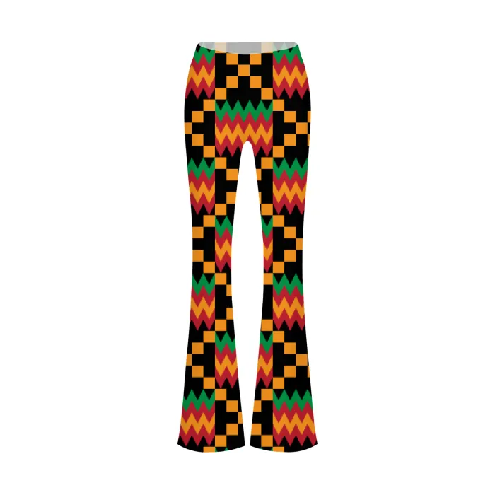 Kente Women's High Waisted Pants