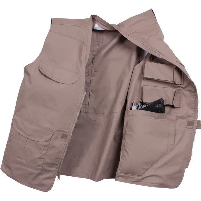 Khaki - Lightweight Tactical Concealed Carry Vest