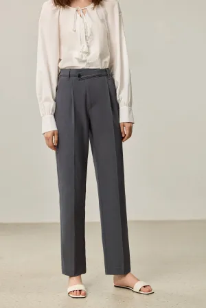 LILY Grey Suit Pants