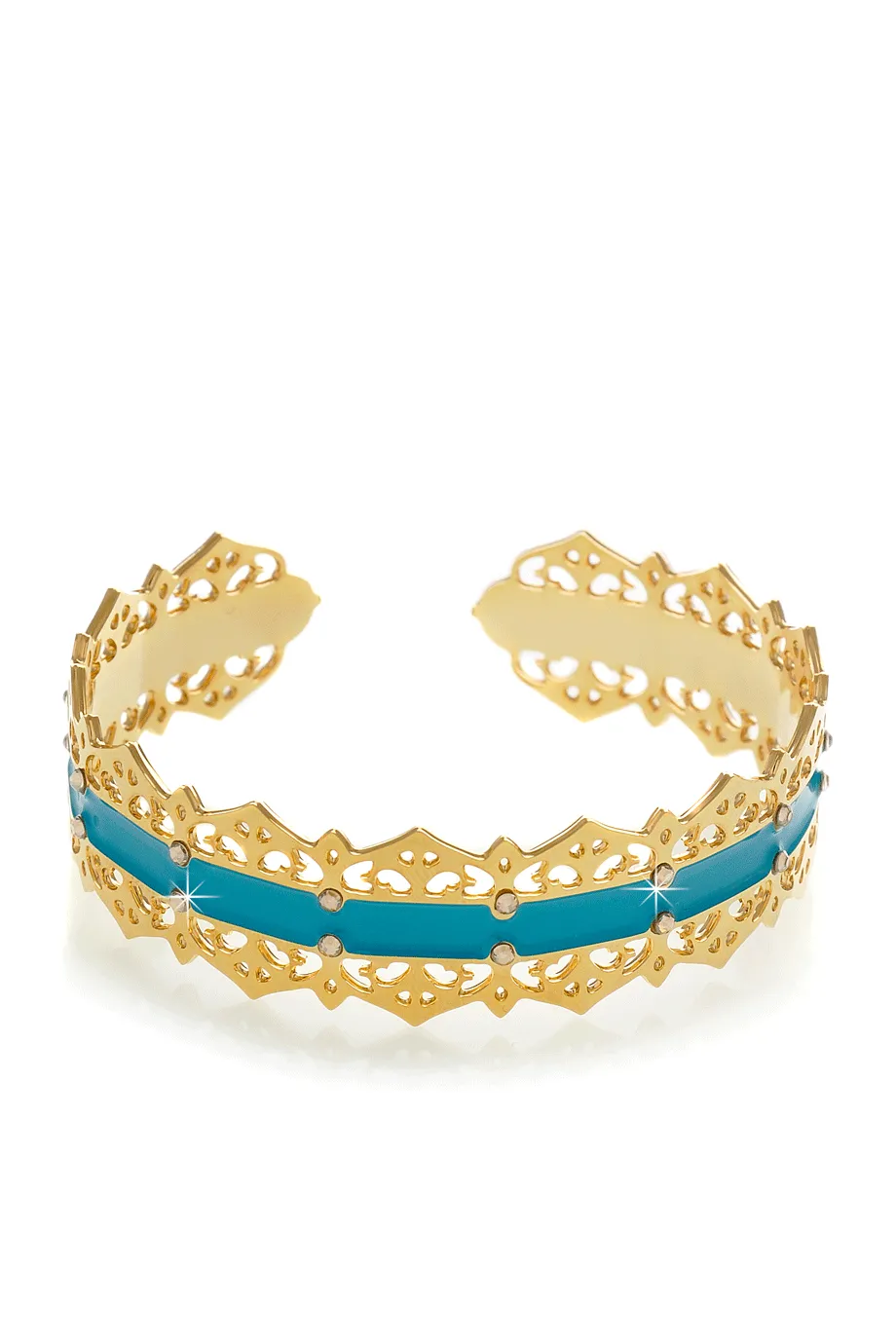 LK DESIGNS TURQUOISE DREAM Gold Bracelet