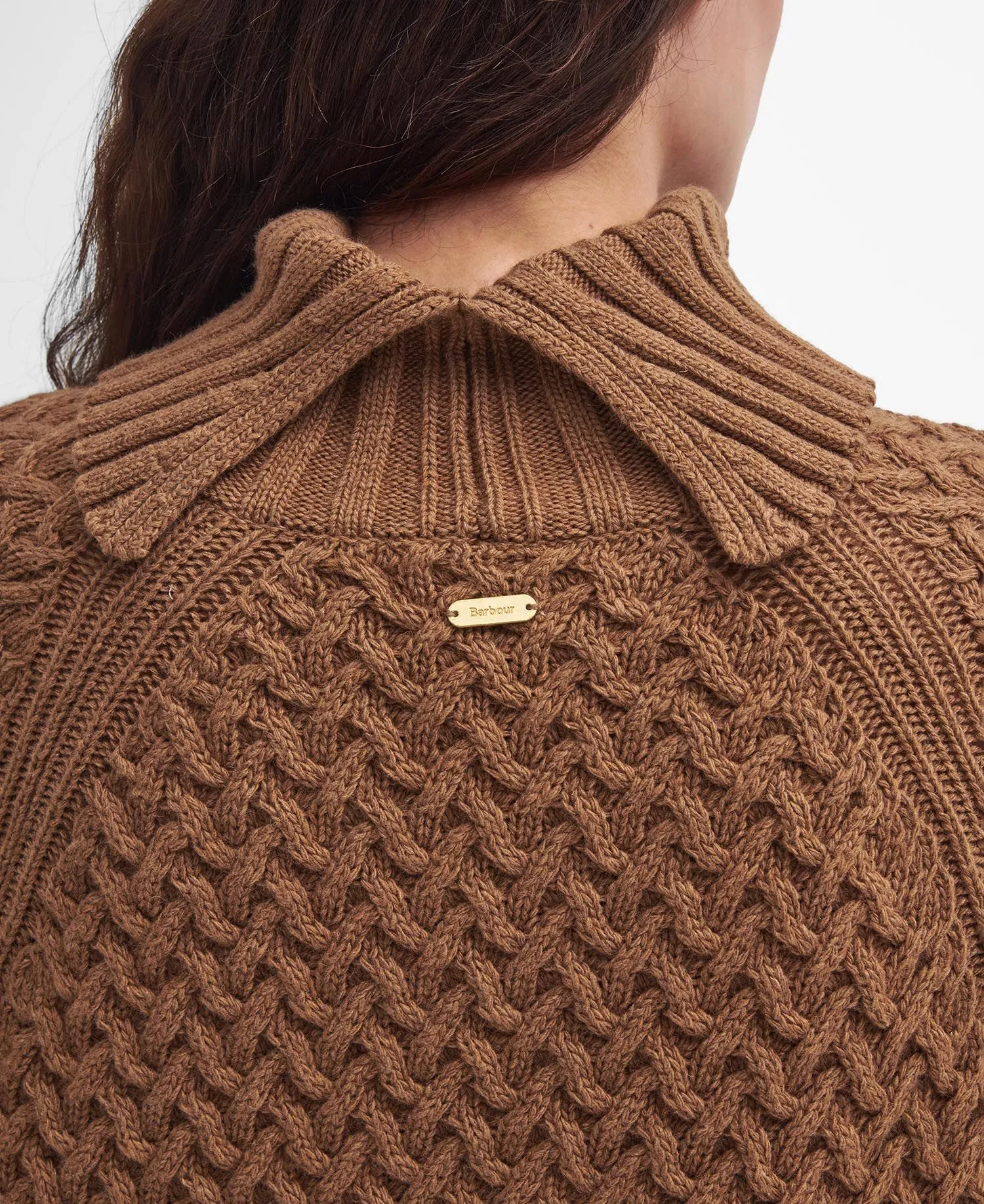 Malton Roll Neck Jumper - Old Gold