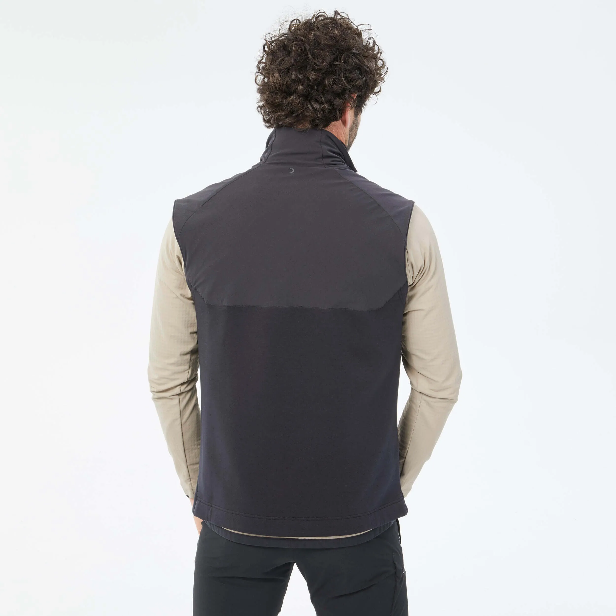 Men's fleece vest Quechua MH520, black