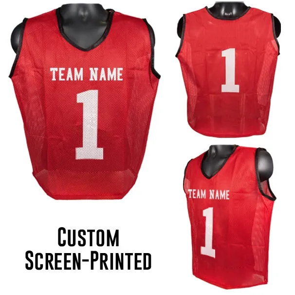 Predator Sports Custom Numbered Scrimmage Vests