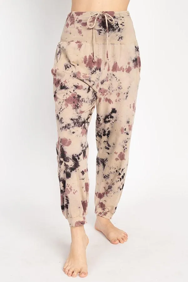 Serenity Splash Tie-Dye Joggers