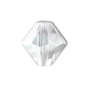 Swarovski Strass Crystal 9mm Clear Faceted Bead prism with Hole Through