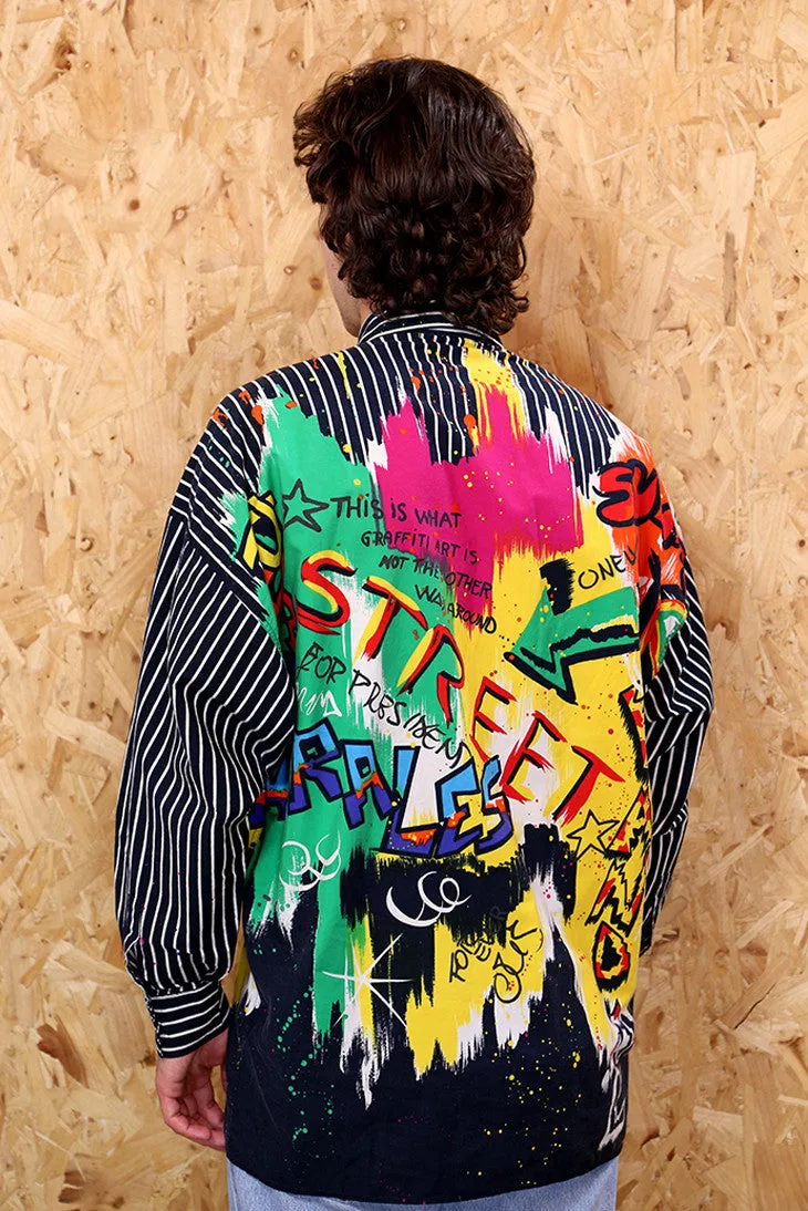 Versace Off The Wall Graffiti Shirt